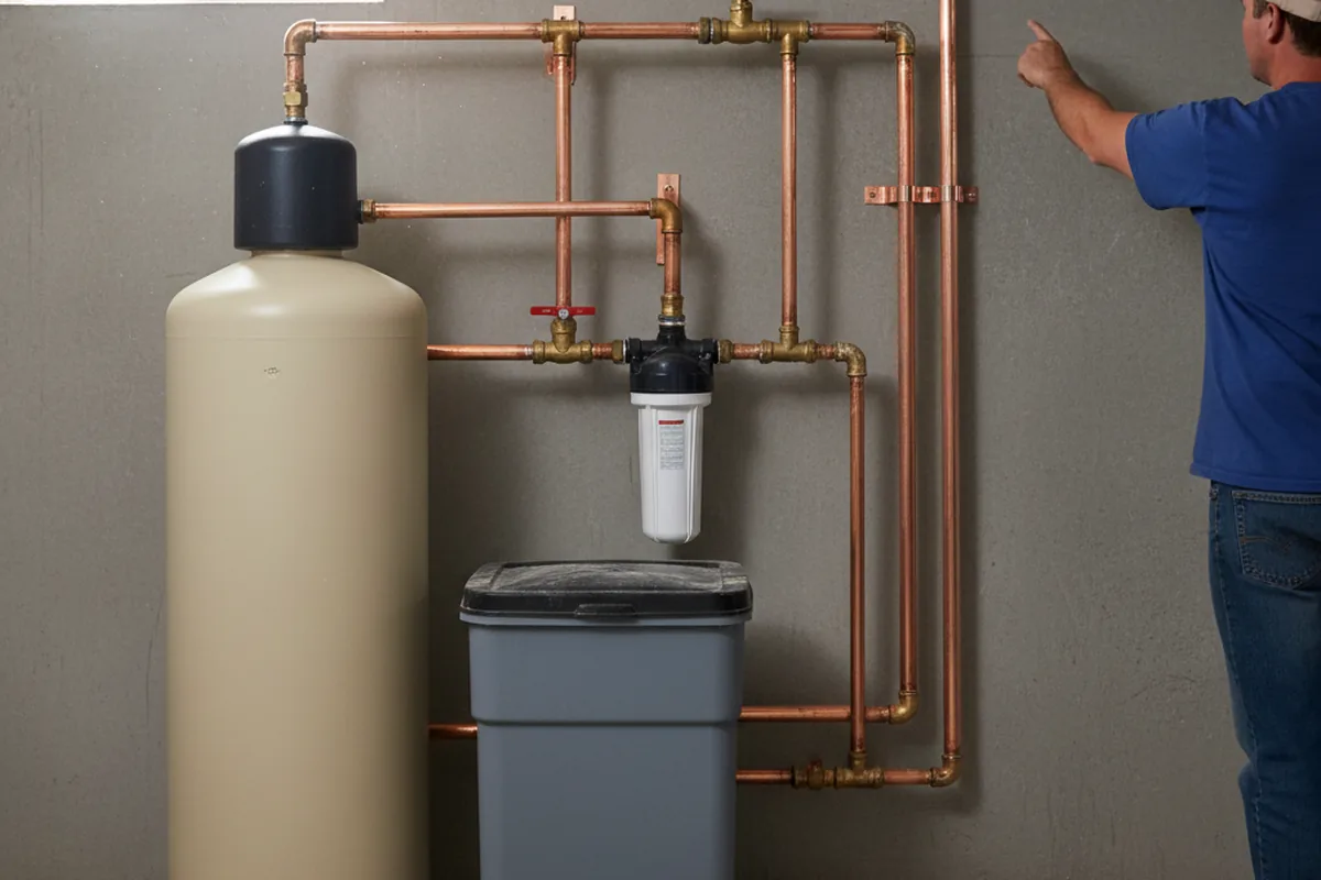 Whole-house water treatment system installed in Hillburn